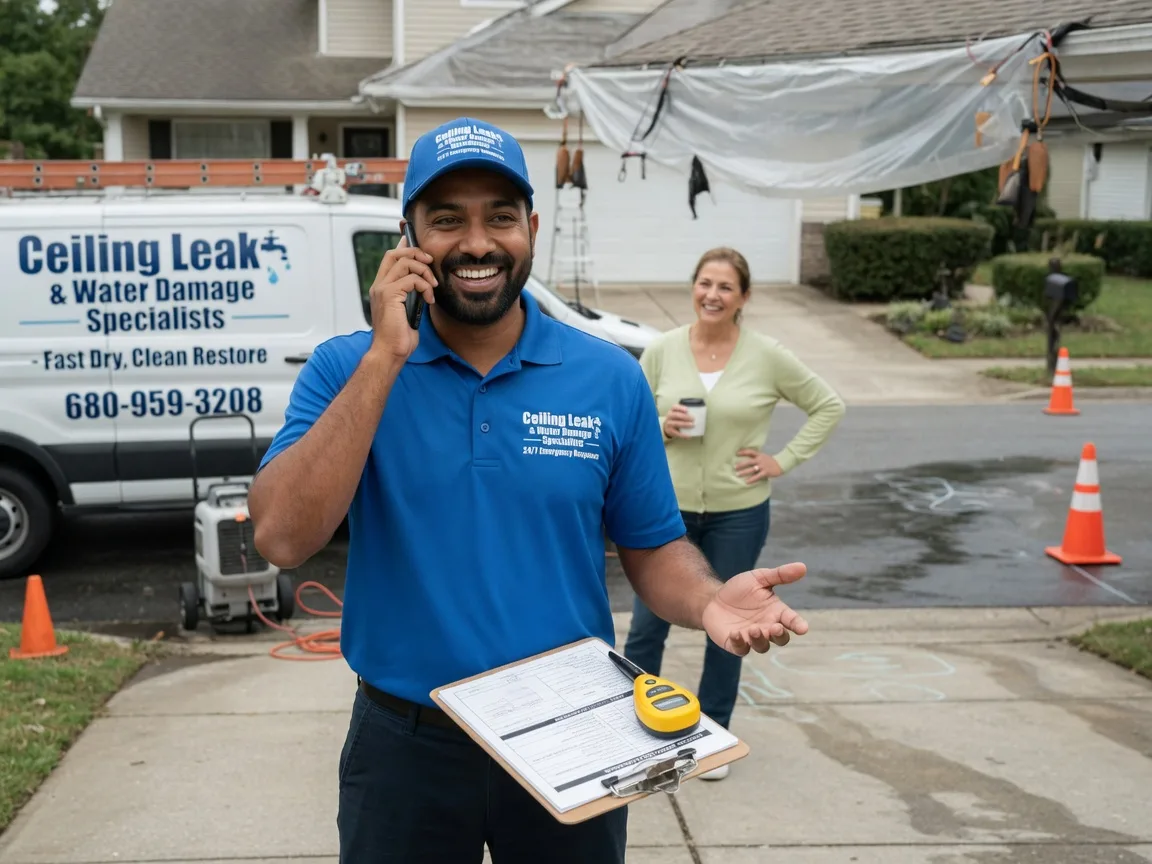 Ceiling Leak Cleanup Holbrook, NE FAQs